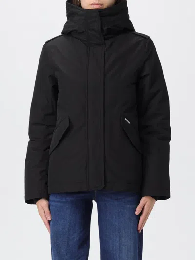 Woolrich Military Jacket In Black