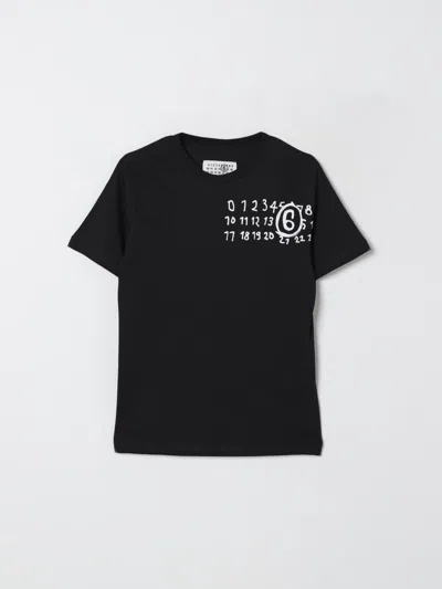 Mm6 Maison Margiela T-shirt  Kids Color Black In Black