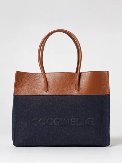 Coccinelle Tote Bag  Woman Color Blue In Blue