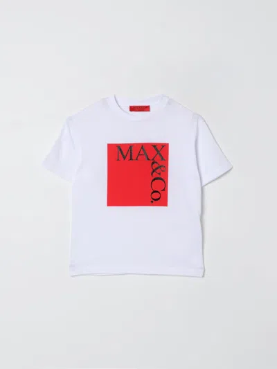 Max & Co. Kid T-shirt  Kids Color White In White