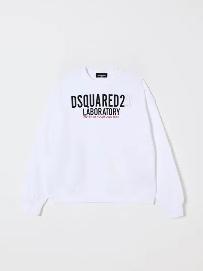 Dsquared2 Sweater  Kids Color White In White
