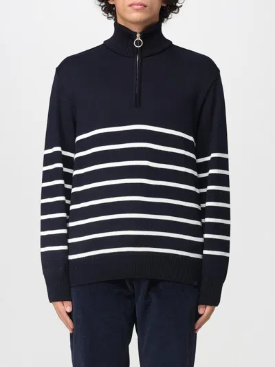 Paul & Shark Wool-blend Striped Sweater In Multi