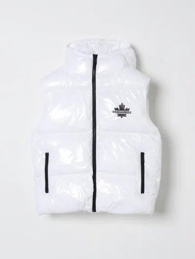 外套 DSQUARED2 儿童 颜色 白色