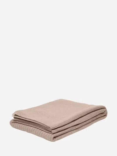 Bobbin & Tricot Blanket  Kids Color Beige In Multi