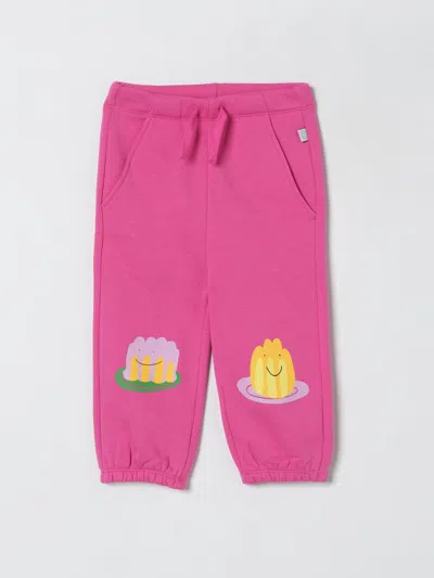 Stella Mccartney Jelly-print Drawstring Track Pants In Pink