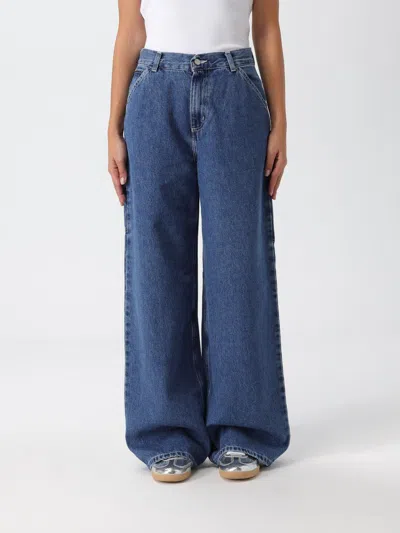 牛仔裤 CARHARTT WIP 女士 颜色 蓝色