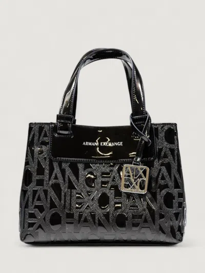 Armani Exchange Handbag  Woman Color Black In Black
