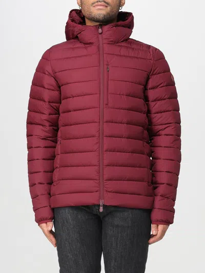 Save The Duck Blazer  Men Color Burgundy In Burgundy