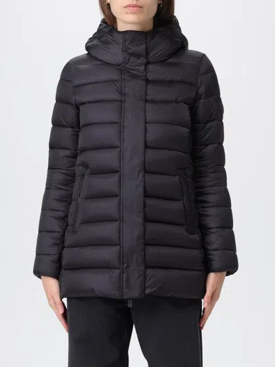 Save The Duck Quilted Jacket With Plumtech Insulation And Modern Design In Black