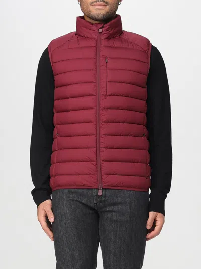 Save The Duck Jacket  Men Color Burgundy In Burgundy