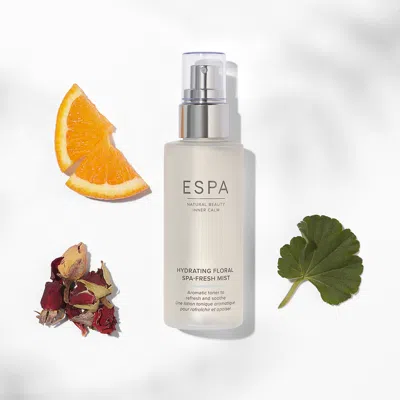 Espa Hydrating Floral Spa-fresh Mist In Transparent