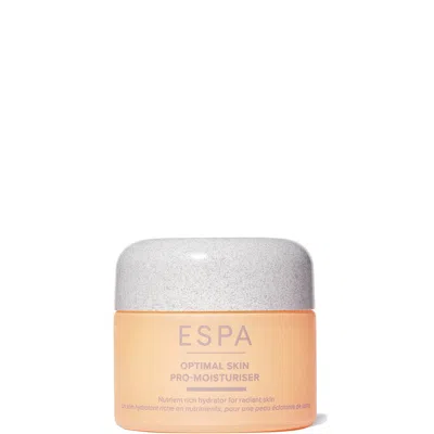 Espa Optimal Skin Pro-moisturiser In Transparent
