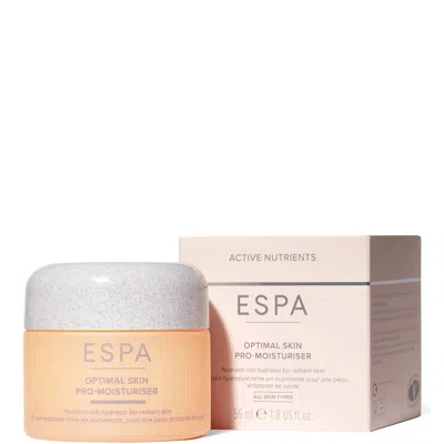 Espa Optimal Skin Pro-moisturiser In Transparent