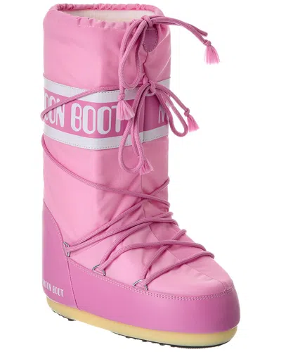Moon Boot Mb Icon Nylon In Pink