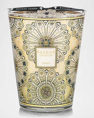 Baobab Collection Rosace Candle In Neutral