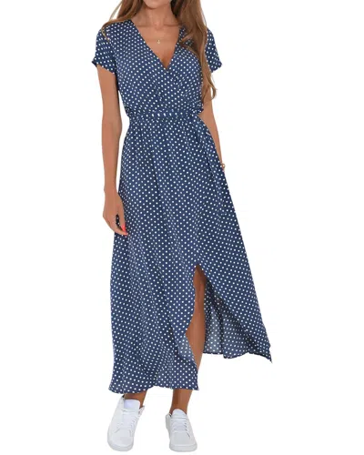 Kayla Paris Maxi Dress In Blue