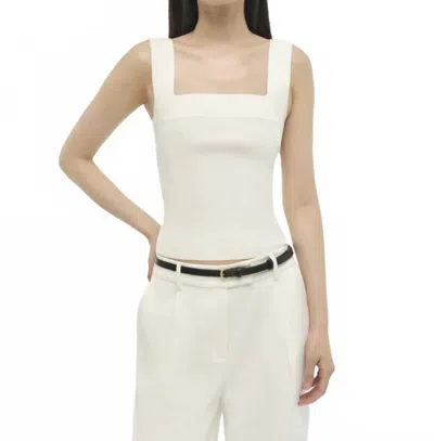 Simkhai Madine Tank Top In White In White