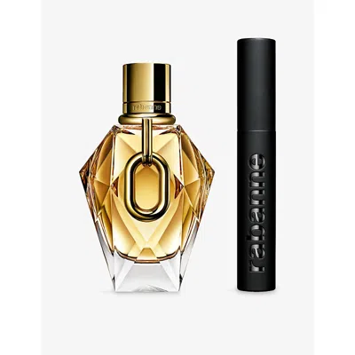 Rabanne Million Gold For Her Eau De Parfum And Mascara Set In Multi