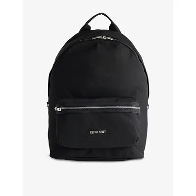 Represent Nylon Backpack In Black