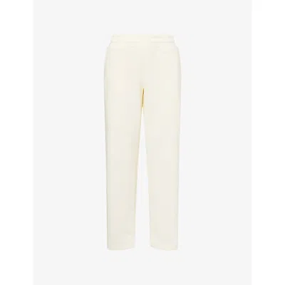 The Couture Club Womens Buttermilk Relaxed-fit Tapered-leg Cotton-blend Jogging Bottoms In Multi