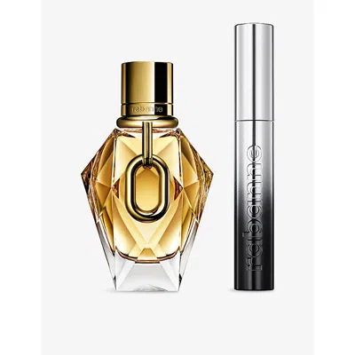 Rabanne Million Gold For Her Eau De Parfum And Famous Mascara Set In Multi