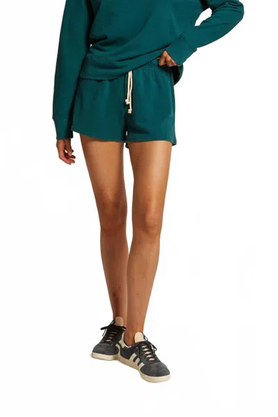 Perfectwhitetee Bonham Drawstring Shorts In Emerald In Green