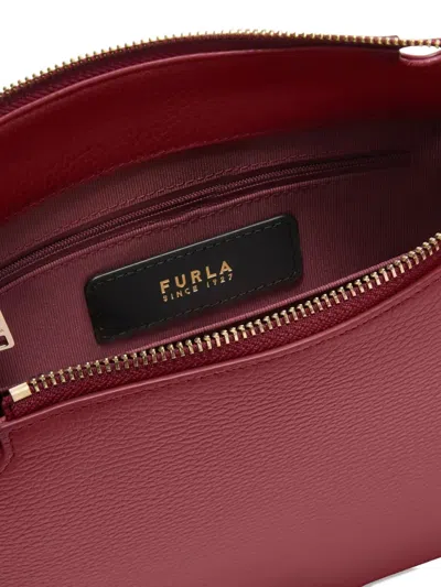 Furla Small Nuvola Cross Body Bag In Red