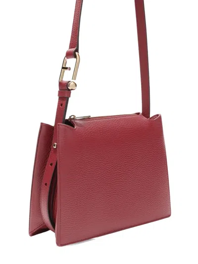 Furla Small Nuvola Cross Body Bag In Red