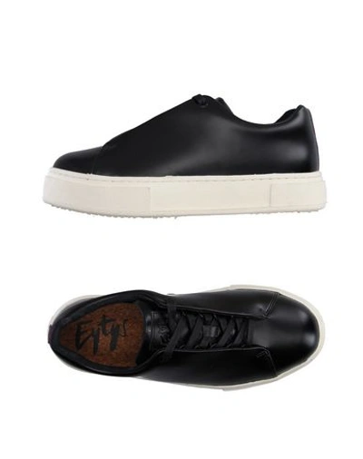 Eytys｜SNEAKERS (Doja Leather Black (F002001)) EYTYS Doja Leather Black Sneakers