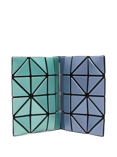 Bao Bao Issey Miyake Geometric-pattern Wallet In Blue