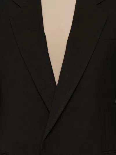 Eraldo Single-breasted Blazer In Black