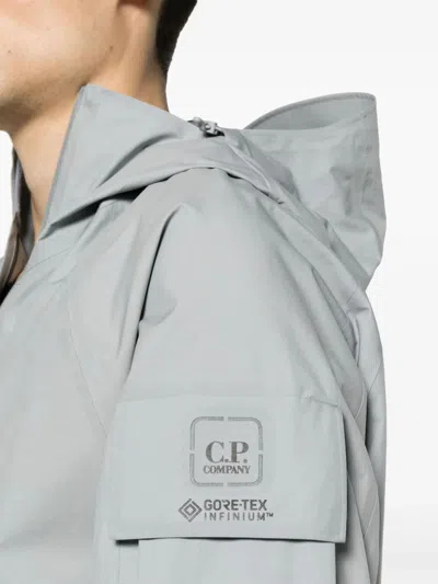 C.p. Company C.p.company Metropolis Series Gore-tex Infinium Hooded Jacket In Gray