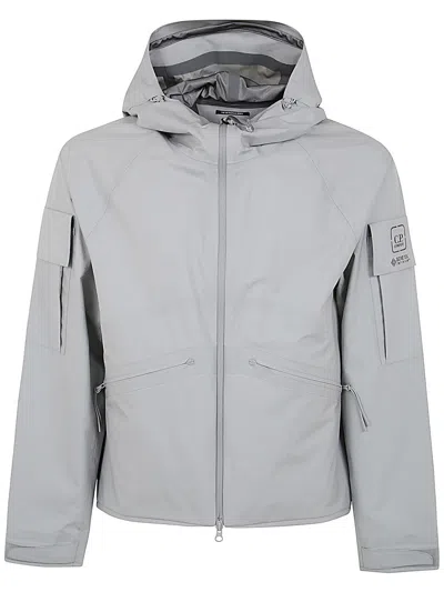 C.p. Company C.p.company Metropolis Series Gore-tex Infinium Hooded Jacket In Gray