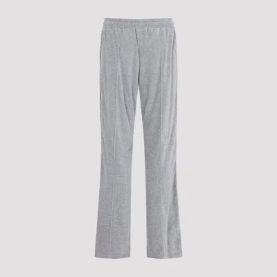 Celine Grey Logo Jogger Trousers In Gray