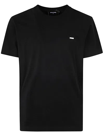 Dsquared2 Dsquared Men Cotton T-shirt In Black