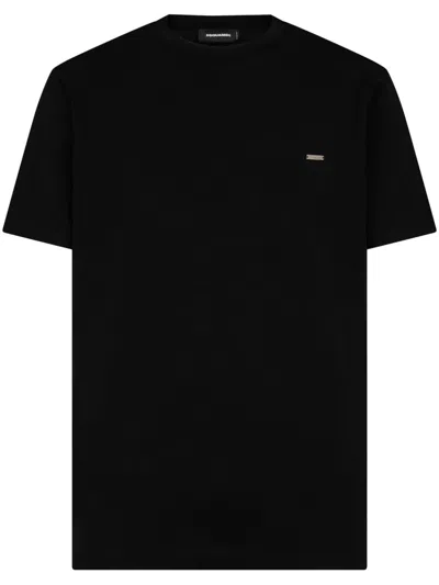 Dsquared2 Dsquared Men Cotton T-shirt In Black