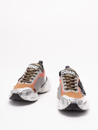 Dsquared2 Dsquared Men Multicolor Fabric Sneakers In Multi
