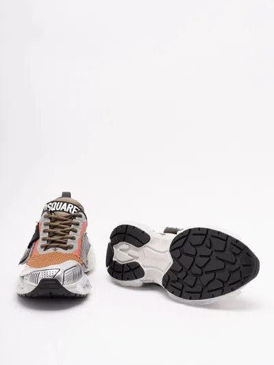 Dsquared2 Dsquared Men Multicolor Fabric Sneakers In Multi