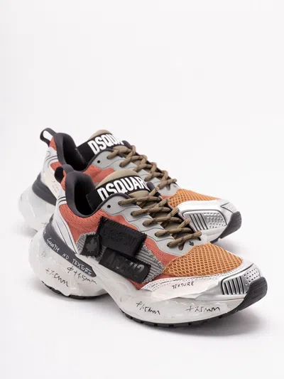 Dsquared2 Dsquared Men Multicolor Fabric Sneakers In Multi