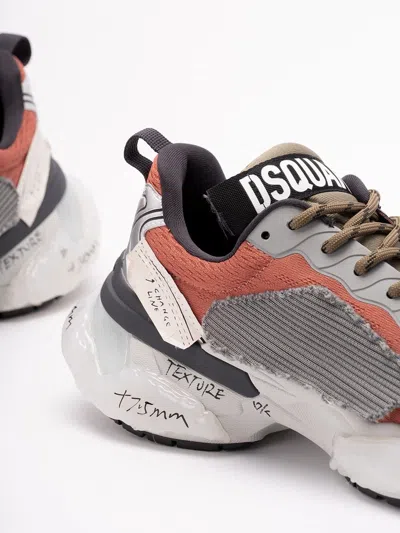 Dsquared2 Dsquared Men Multicolor Fabric Sneakers In Multi