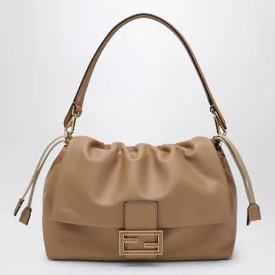Fendi Large Shoulder Bag Adjustable Strap In Brown