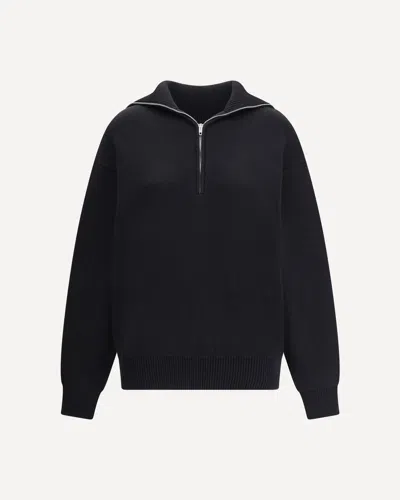 Balenciaga Back-to-front Black Sweater In Animal Print