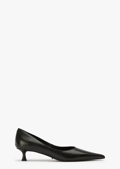 Tony Bianco Cherry Kitten Heel Pumps In Black
