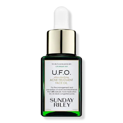Sunday Riley U.f.o. Ultra Clarifying Acne Treatment Face Oil In Transparent