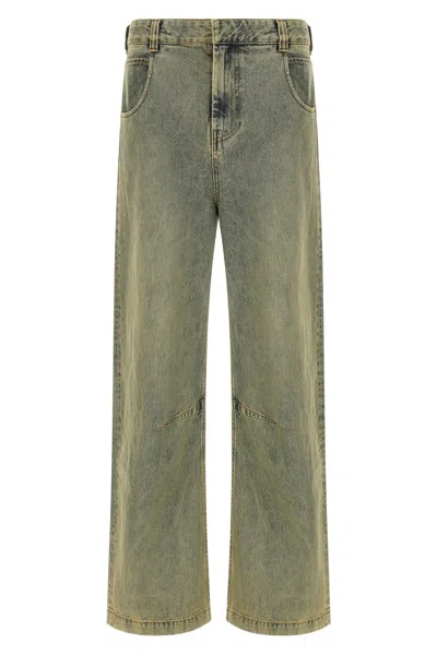 Entire Studios Gem Surface Wave Jeans In Multi