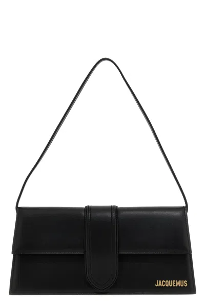 Jacquemus Women Black The Long Bambino Shoulder Bag In Black