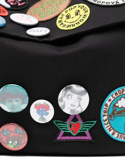 Chopova Lowena Wicko Shoulder Bag In Black