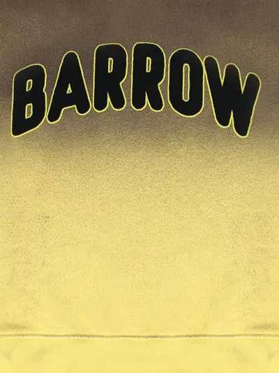 Barrow Crew-neck Cotton Sweatshirt In Multi