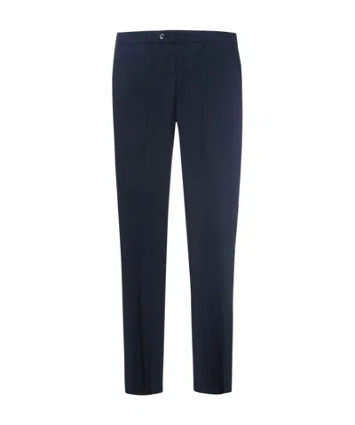 Pt01 Pt Torino Straight Leg Tailored Trousers In Black