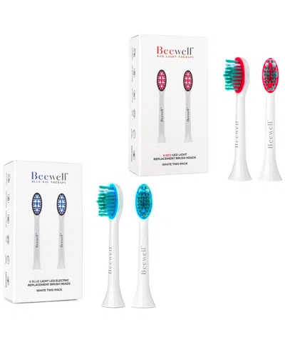 Beewell Brushheads 4 Pack In Multi